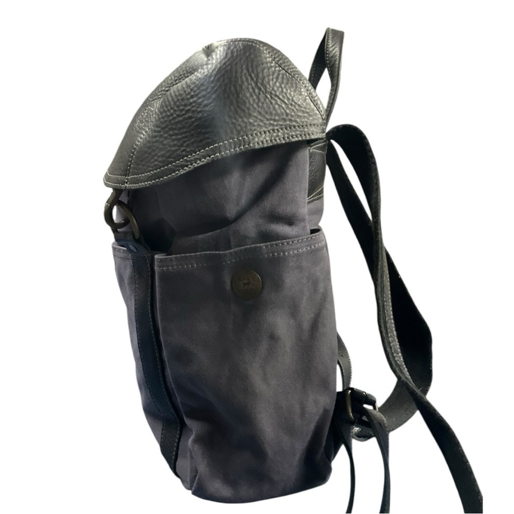 🎒 WILL Leather Goods Backpack 🛠️ Waxed Canvas & Leather 💼 Rugged & Stylish - Picture 5 of 11